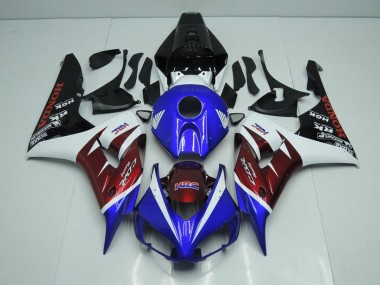 CBR 1000 RR 2006-2007 - Burgunderrot und Blau
