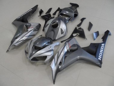 CBR 1000 RR 2006-2007 - Graues Silber und Matt schwarz