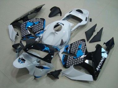 CBR 600 RR 2003-2004 - Weiß Schwarz Blau