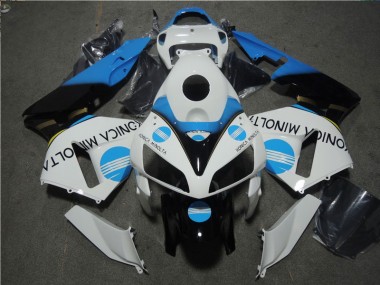 CBR 600 RR 2005-2006 - Weiß Blau Konica Minolta
