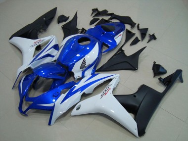 CBR 600 RR 2007-2008 - Blau Weiß Matt Schwarz