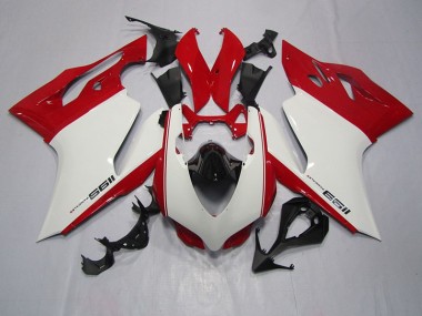 Ducati 1199 2011-2014 - Weiß Rot