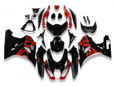 GSXR 1000 2017-2023 - Schwarz Rot