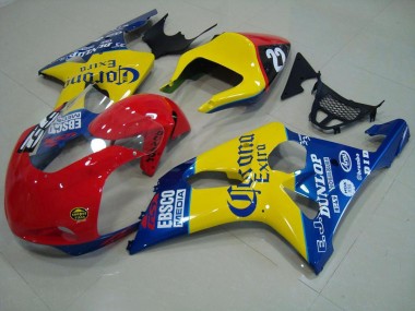 GSXR 1000 K1 2000-2002 - Rot Gelb Blau Corona Rennen