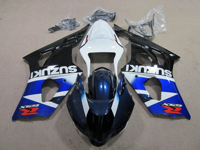 GSXR 1000 K3 2003-2004 - Blau Weißer Aufkleber GSXR 1000 K3 2003-2004 - Blau Weißer Aufkleber