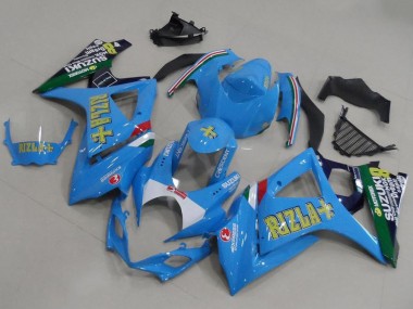 GSXR 1000 K7 2007-2008 - Hell blau Rizla