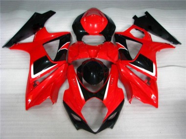 GSXR 1000 K7 2007-2008 - Rot Schwarz