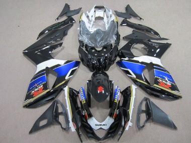 GSXR 1000 K9 2009-2016 - Schwarzer Dunkel Hund