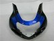 GSXR 600 / 750 K1 K2 K3 2001-2003 - Blau Schwarz GSXR 600 / 750 K1 K2 K3 2001-2003 - Blau Schwarz