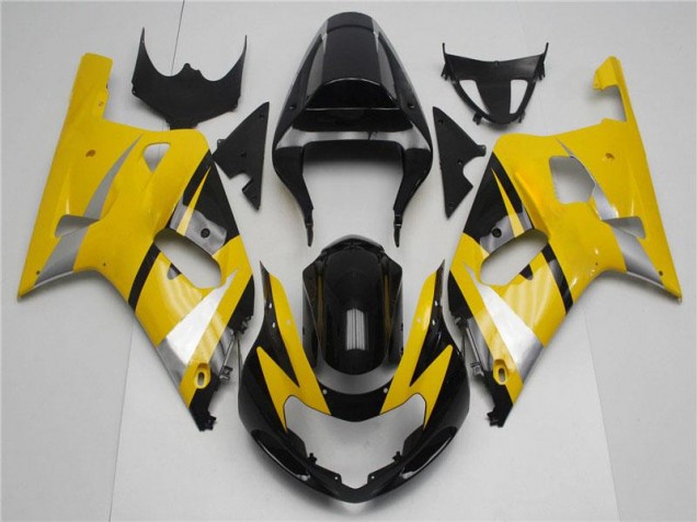 GSXR 600 / 750 K1 K2 K3 2001-2003 - Gelb Schwarz GSXR 600 / 750 K1 K2 K3 2001-2003 - Gelb Schwarz