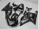 GSXR 600 / 750 K1 K2 K3 2001-2003 - Schwarze Weiße Flamme GSXR 600 / 750 K1 K2 K3 2001-2003 - Schwarze Weiße Flamme