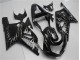 GSXR 600 / 750 K1 K2 K3 2001-2003 - Schwarze Weiße Flamme GSXR 600 / 750 K1 K2 K3 2001-2003 - Schwarze Weiße Flamme
