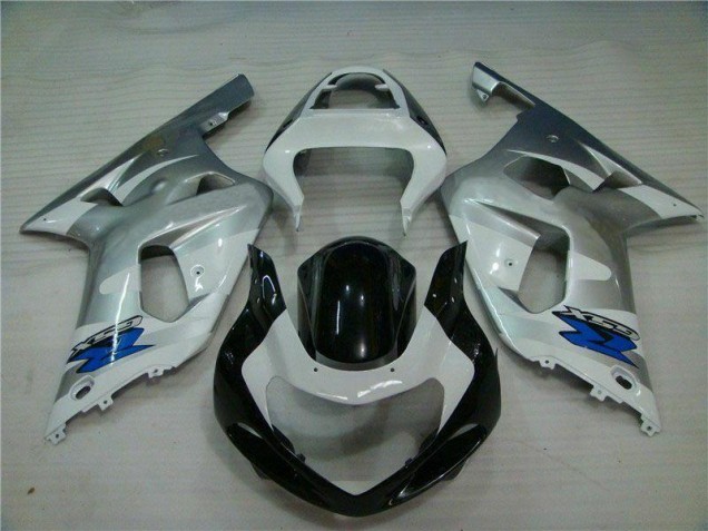 GSXR 600 / 750 K1 K2 K3 2001-2003 - Silber Schwarz GSXR 600 / 750 K1 K2 K3 2001-2003 - Silber Schwarz