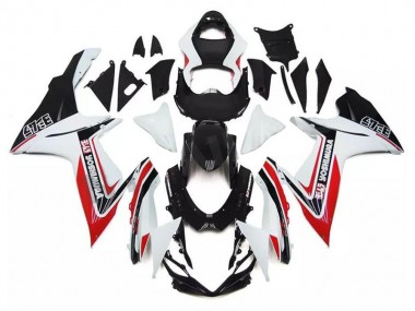 GSXR 600 / 750 K11 2011-2024 - Weiß Rot Schwarz