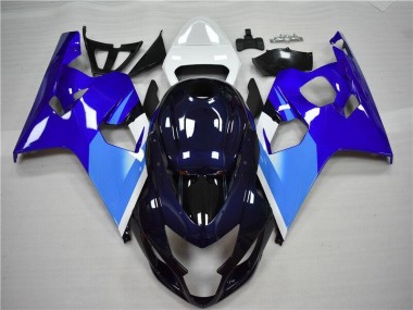 GSXR 600 / 750 K4 2004-2005 - Blau Weiß