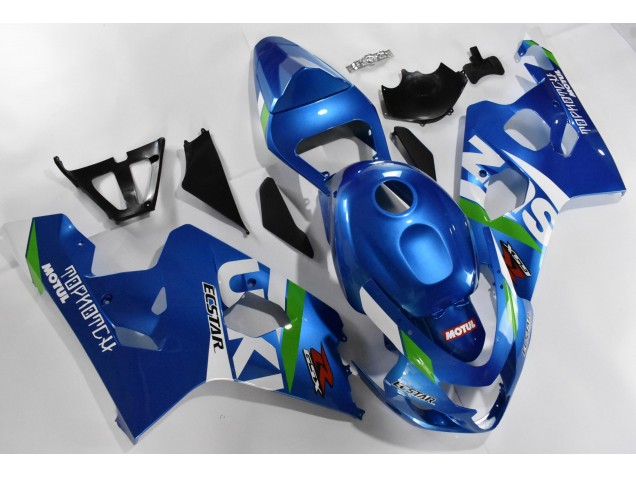 GSXR 600 / 750 K4 2004-2005 - Blau Weiß GSXR 600 / 750 K4 2004-2005 - Blau Weiß