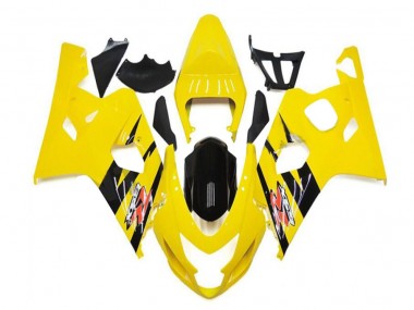 GSXR 600 / 750 K4 2004-2005 - Gelb Schwarz