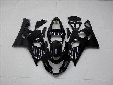 GSXR 600 / 750 K4 2004-2005 - Glänzend Schwarz