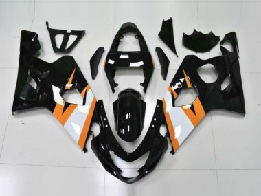 GSXR 600 / 750 K4 2004-2005 - Orange Schwarz