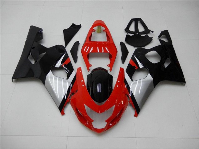 GSXR 600 / 750 K4 2004-2005 - Rot Schwarz GSXR 600 / 750 K4 2004-2005 - Rot Schwarz