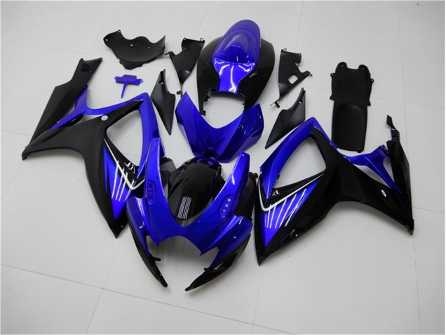 GSXR 600 / 750 K6 2006-2007 - Blau Schwarz GSXR 600 / 750 K6 2006-2007 - Blau Schwarz