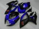 GSXR 600 / 750 K6 2006-2007 - Blau Schwarz GSXR 600 / 750 K6 2006-2007 - Blau Schwarz