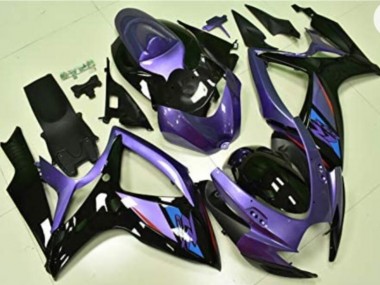 GSXR 600 / 750 K6 2006-2007 - Lila Schwarz