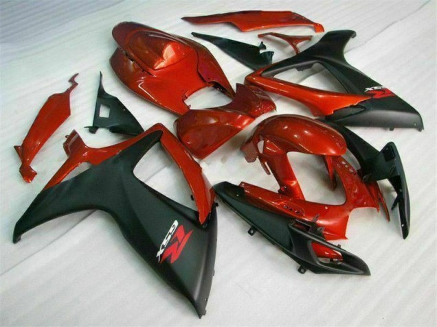 GSXR 600 / 750 K6 2006-2007 - Rot Schwarz GSXR 600 / 750 K6 2006-2007 - Rot Schwarz