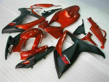 GSXR 600 / 750 K6 2006-2007 - Rot Schwarz