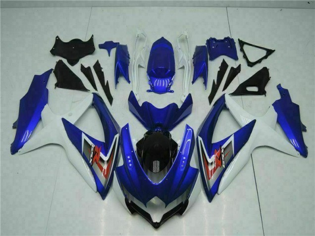 GSXR 600 / 750 K8 2008-2010 - Blau Weiß GSXR 600 / 750 K8 2008-2010 - Blau Weiß