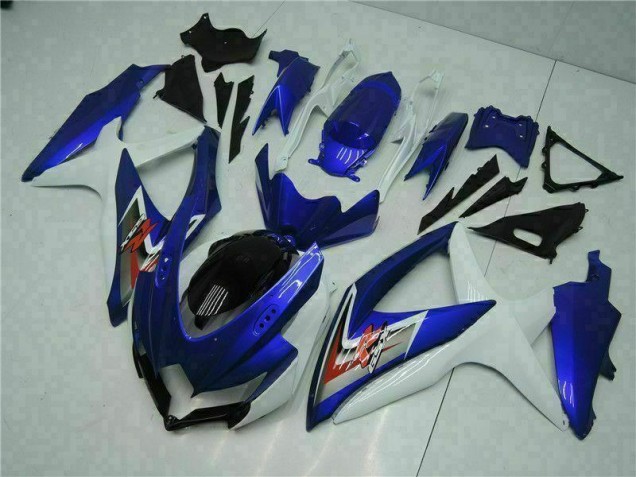 GSXR 600 / 750 K8 2008-2010 - Blau Weiß GSXR 600 / 750 K8 2008-2010 - Blau Weiß