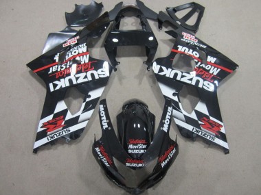GSXR 600 K4 2004-2005 - Schwarz Rote Telefonia Movistar