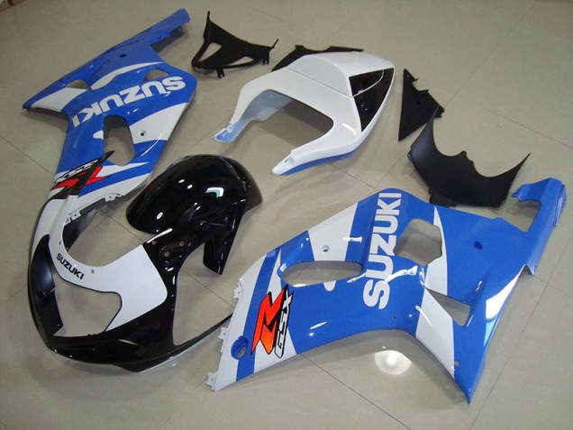 GSXR 750 K1 K2 K3 2001-2003 - Blau Weiß GSXR 750 K1 K2 K3 2001-2003 - Blau Weiß