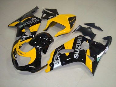 GSXR 750 K1 K2 K3 2001-2003 - Gelb Schwarz