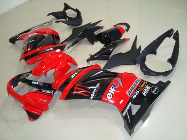 ZX 250R 2008-2012 - Schwarz Rot Monster