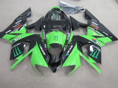 ZX10R 2003-2005 - Schwarz Grünes Monster