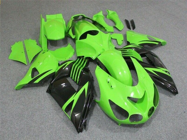 ZX14R ZZR 1400 2006-2011 - Grün Schwarz ZX14R ZZR 1400 2006-2011 - Grün Schwarz