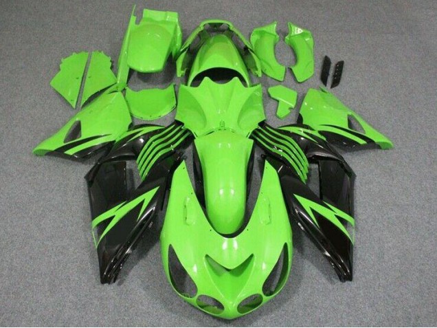 ZX14R ZZR 1400 2006-2011 - Grün Schwarz ZX14R ZZR 1400 2006-2011 - Grün Schwarz