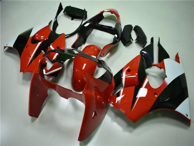 ZX6R 2000-2002 - Rot Schwarz Weiß ZX6R 2000-2002 - Rot Schwarz Weiß
