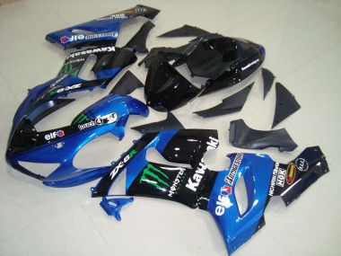 ZX6R 2005-2006 - Blau Monster