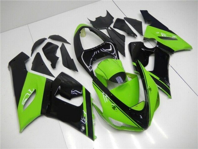 ZX6R 2005-2006 - Grün Schwarz