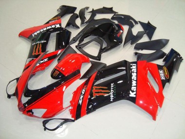 ZX6R 2007-2008 - Monster in Rot