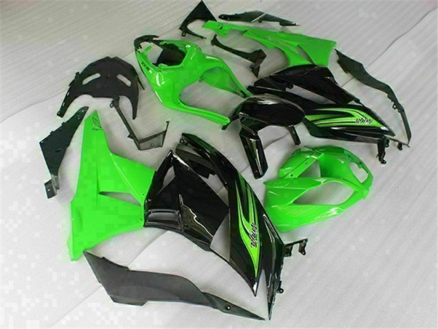 ZX6R 2009-2012 - Grün Schwarz ZX6R 2009-2012 - Grün Schwarz