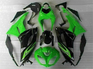 ZX6R 2009-2012 - Grün Schwarz