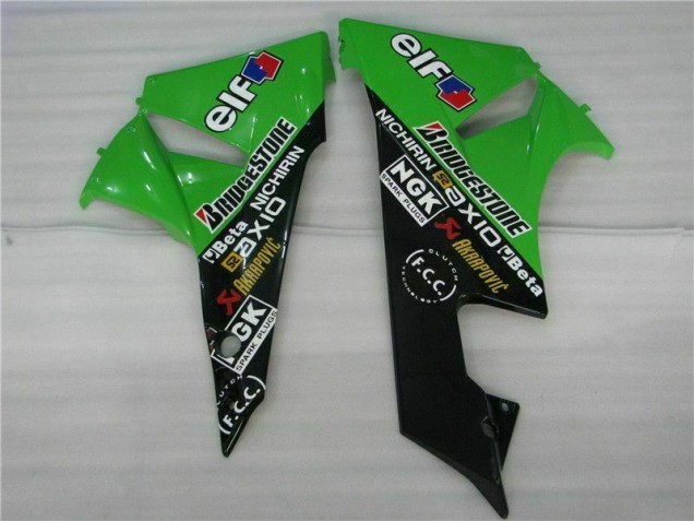 ZX6R 2009-2012 - Schwarz Grün ZX6R 2009-2012 - Schwarz Grün