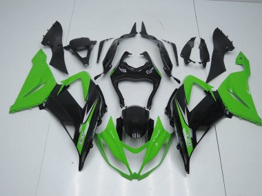 ZX6R 2013-2018 - Schwarz Grün 636