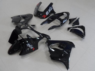 ZX9R 2000-2001 - Schwarz mit grauen Aufklebern